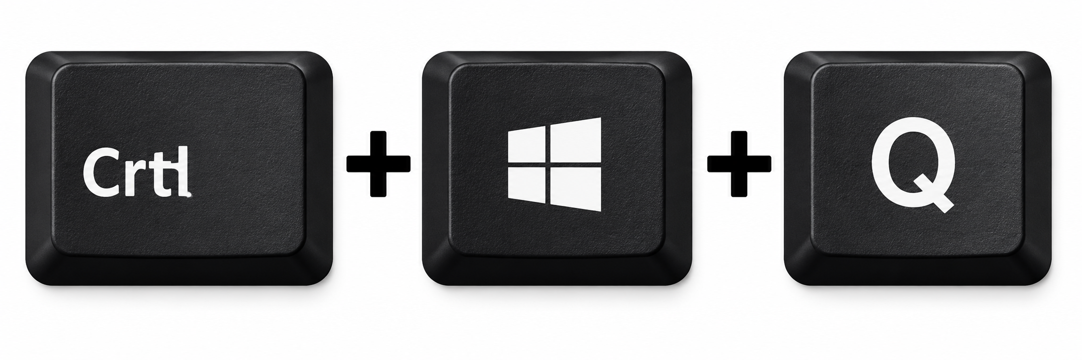 Abrir Asistencia rápida de Windows con Ctrl más Windows más Q